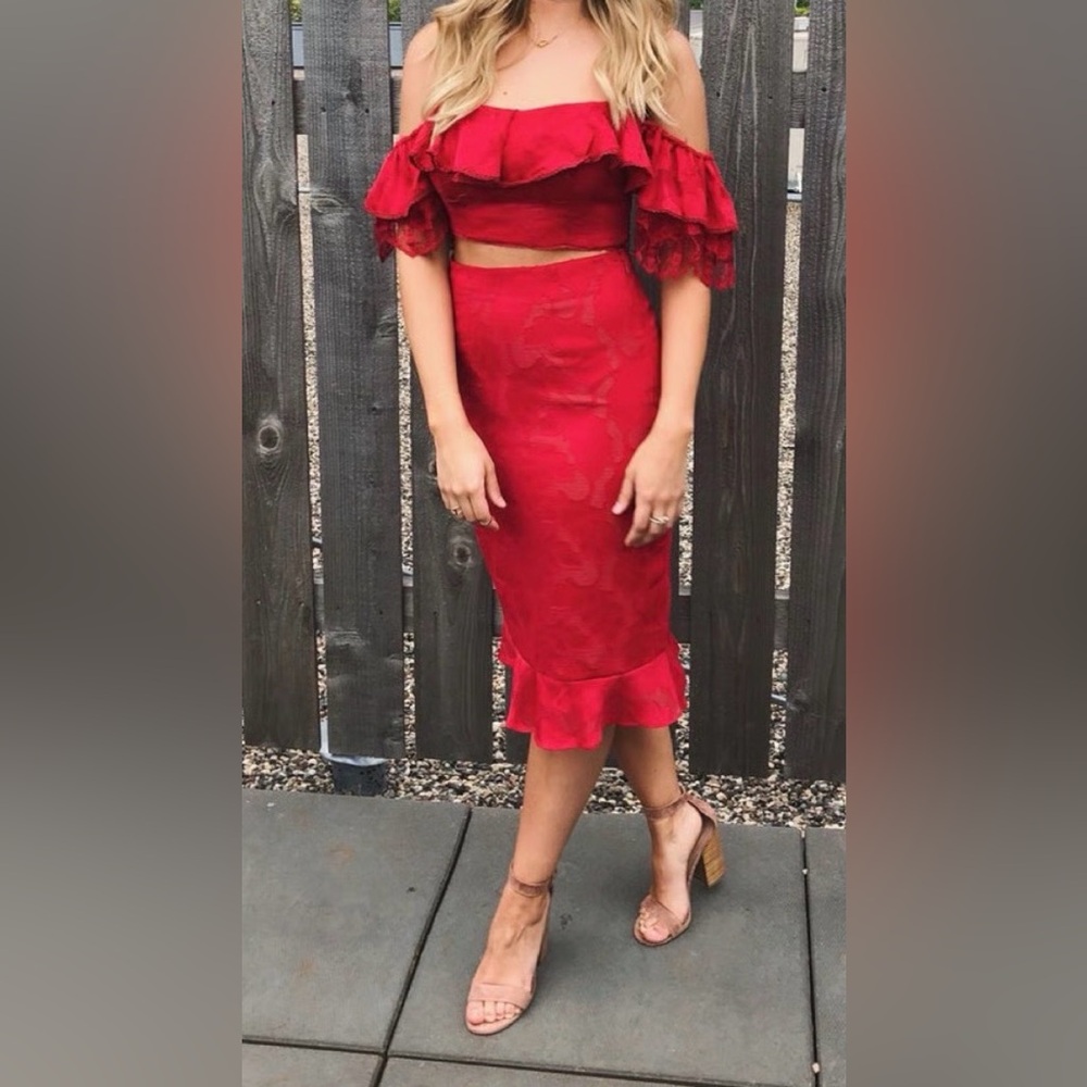 Free People In Your Eyes Set / Skirt Set